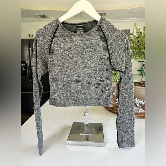 Pink Activewear 3 Tops Seamless Collection size Medium EUC - Picture 3 of 16